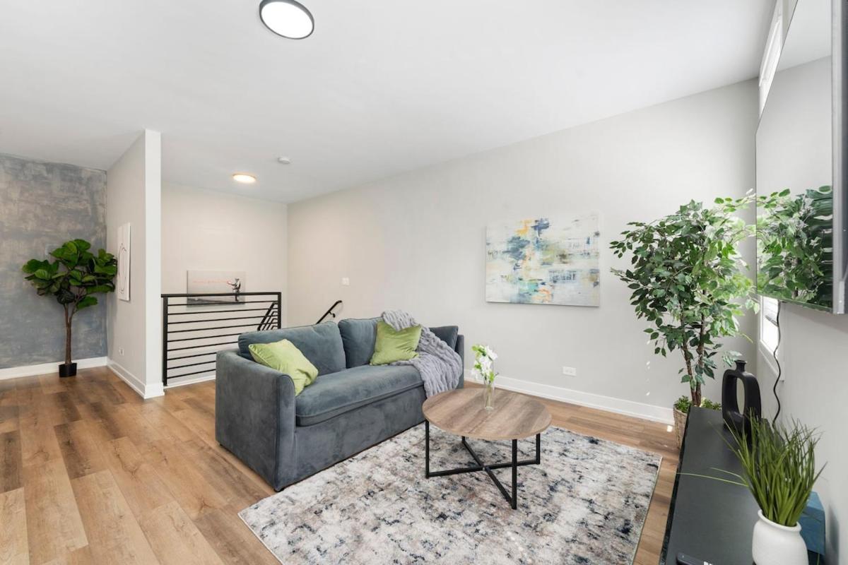 2 Bed & 3 Bath Chicago Condo Exterior foto