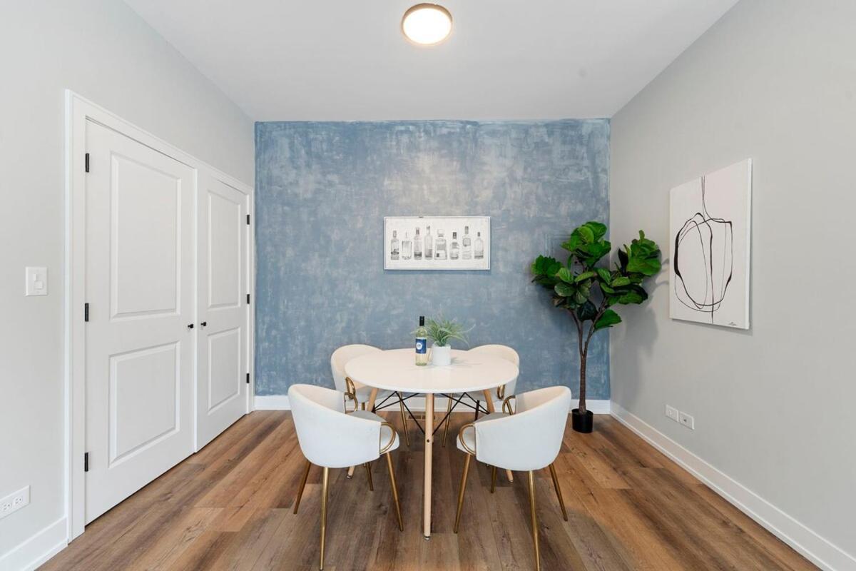 2 Bed & 3 Bath Chicago Condo Exterior foto