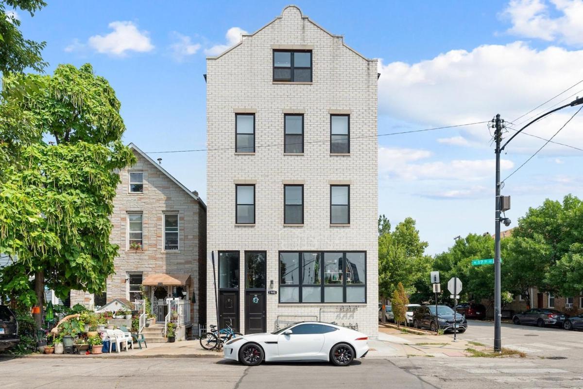 2 Bed & 3 Bath Chicago Condo Exterior foto